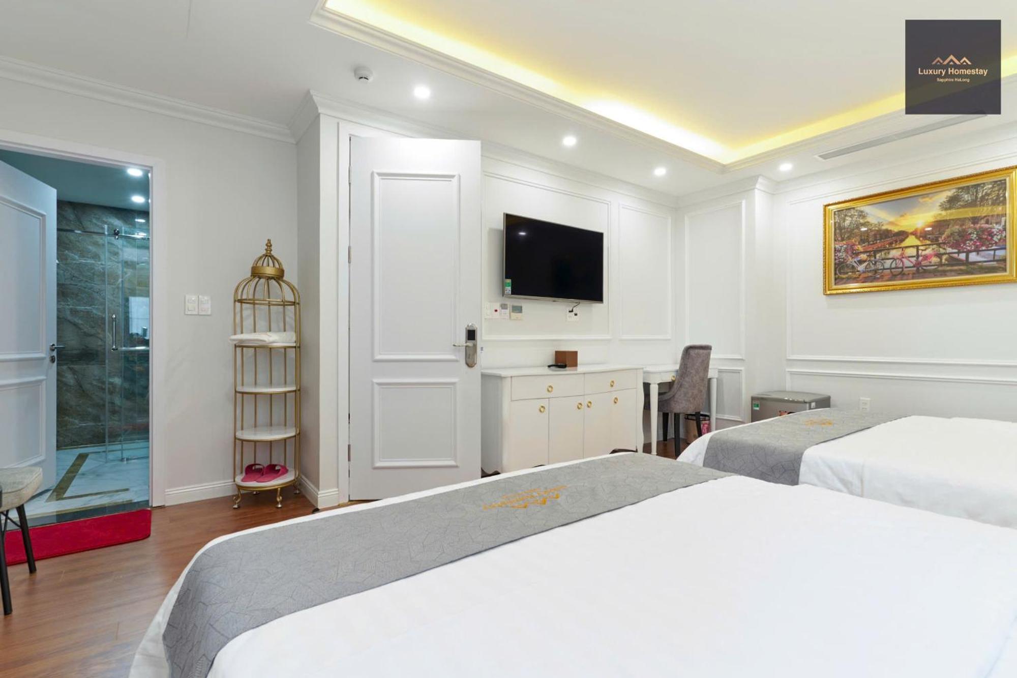 Luxury Homestay Vinhomes Dragonbay Hạ Long Exterior foto