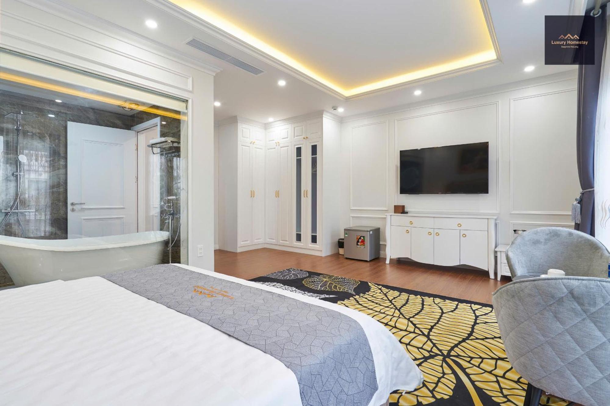 Luxury Homestay Vinhomes Dragonbay Hạ Long Exterior foto