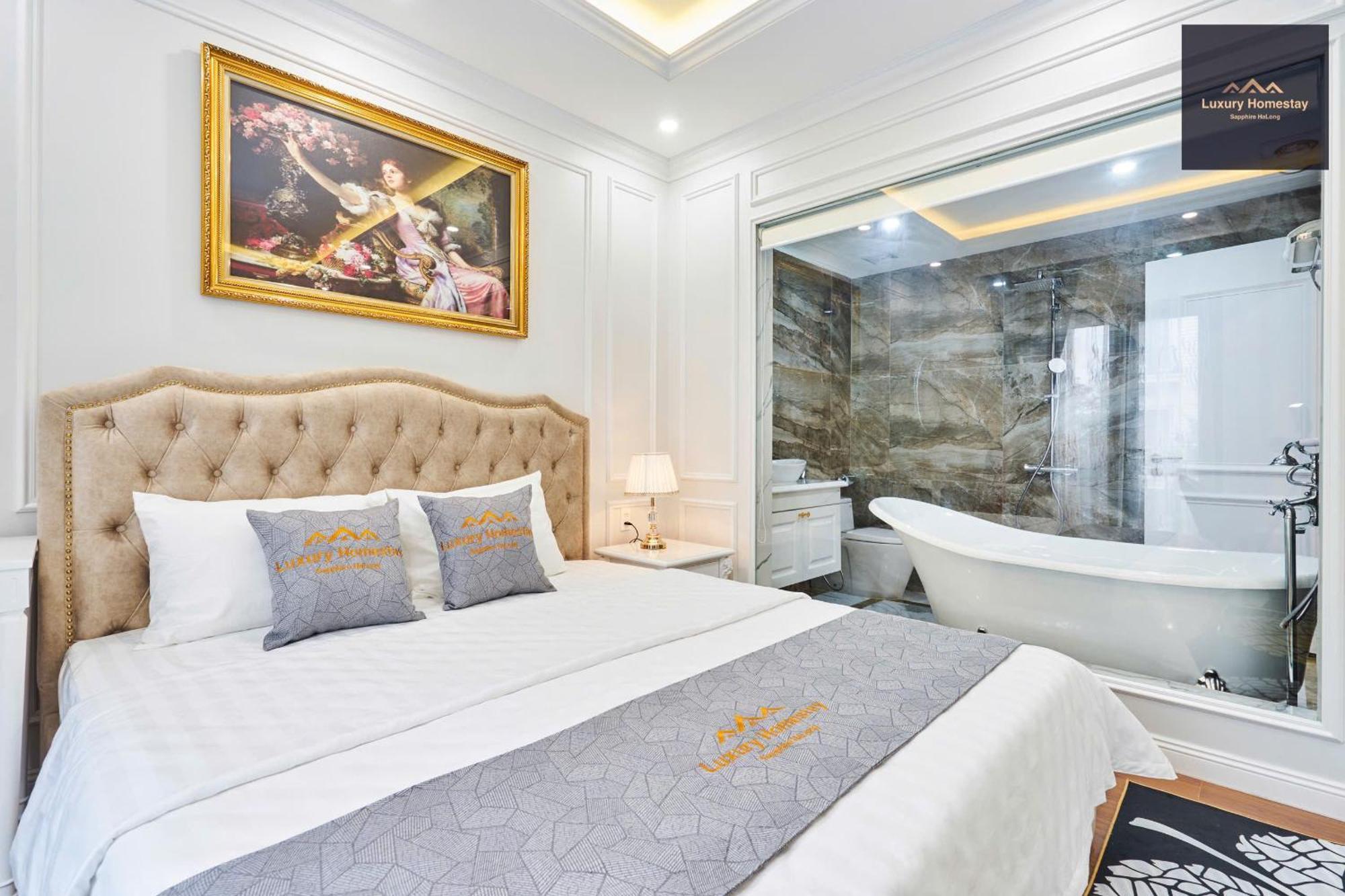 Luxury Homestay Vinhomes Dragonbay Hạ Long Exterior foto