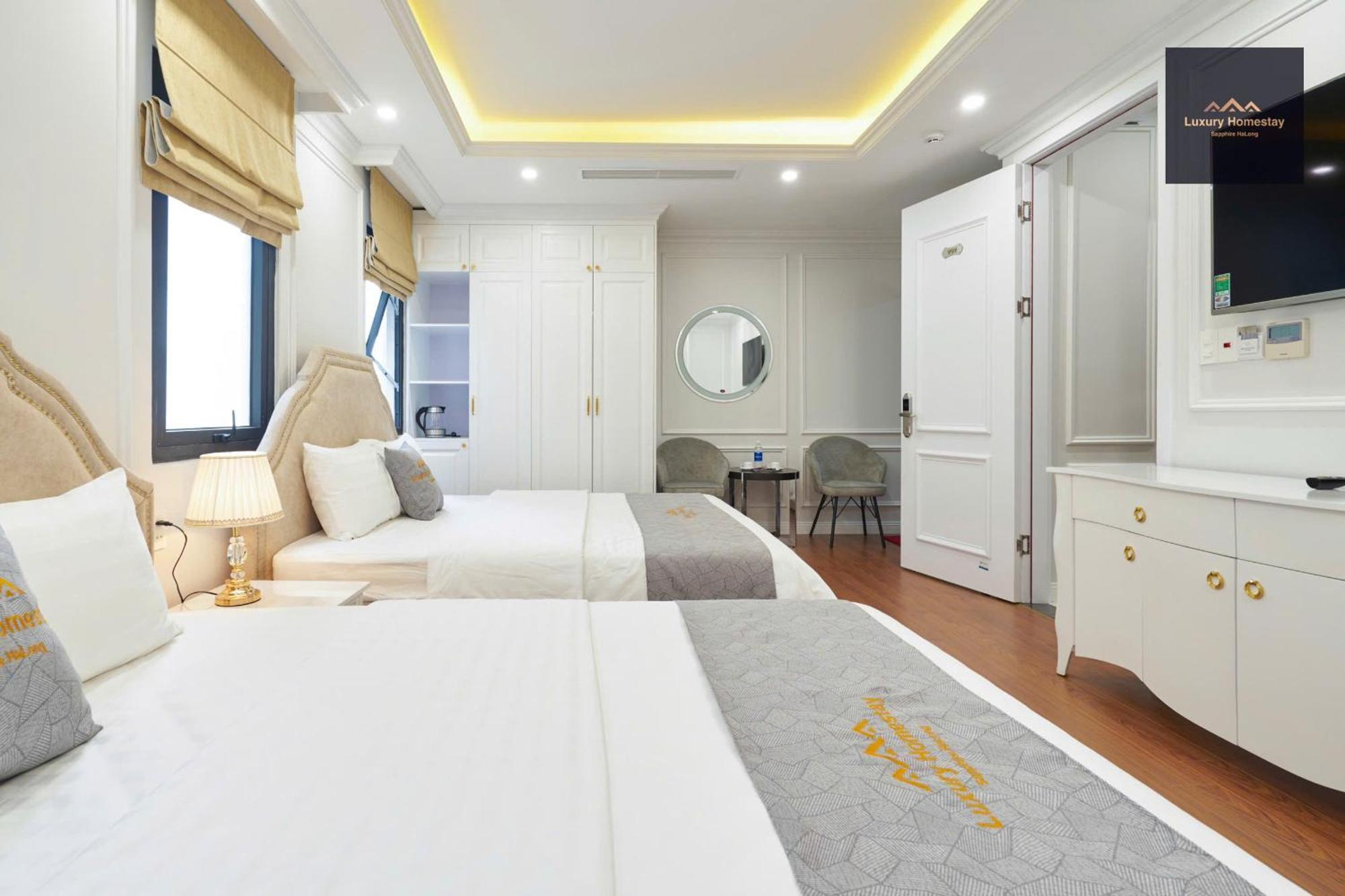 Luxury Homestay Vinhomes Dragonbay Hạ Long Exterior foto