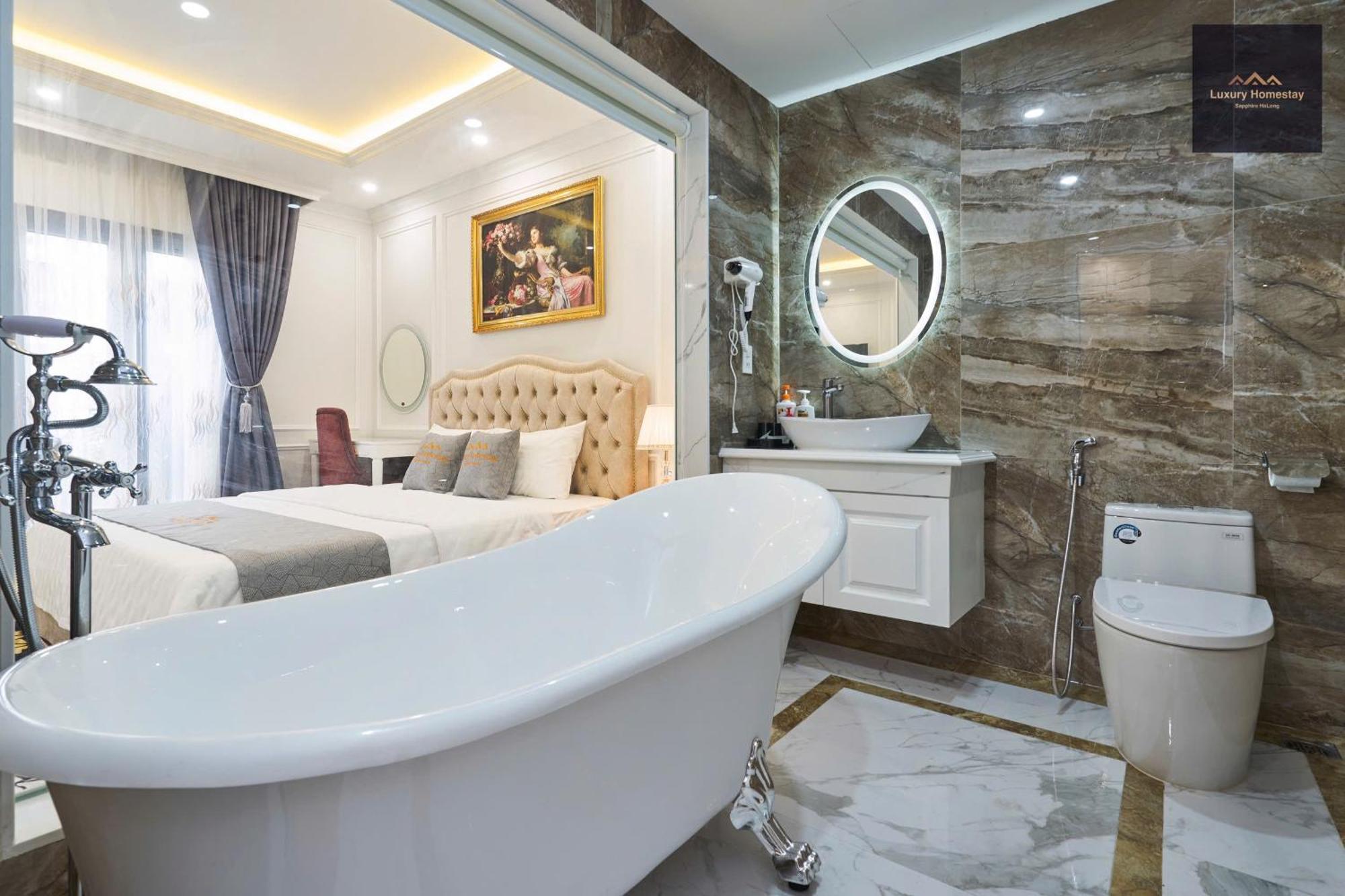 Luxury Homestay Vinhomes Dragonbay Hạ Long Exterior foto